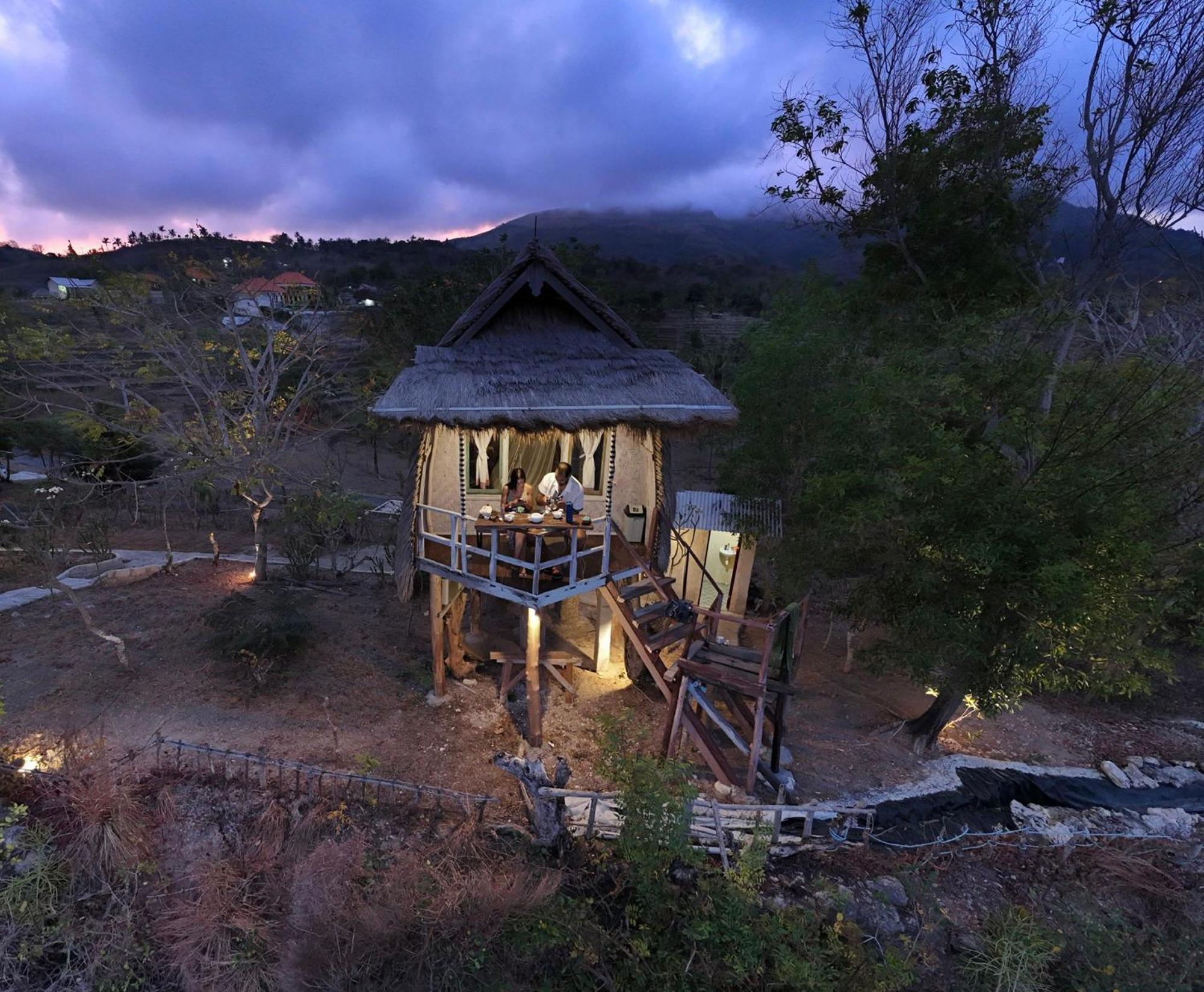 Eco-Tourist Dreamstay Treehouse Tanglad ภายนอก รูปภาพ